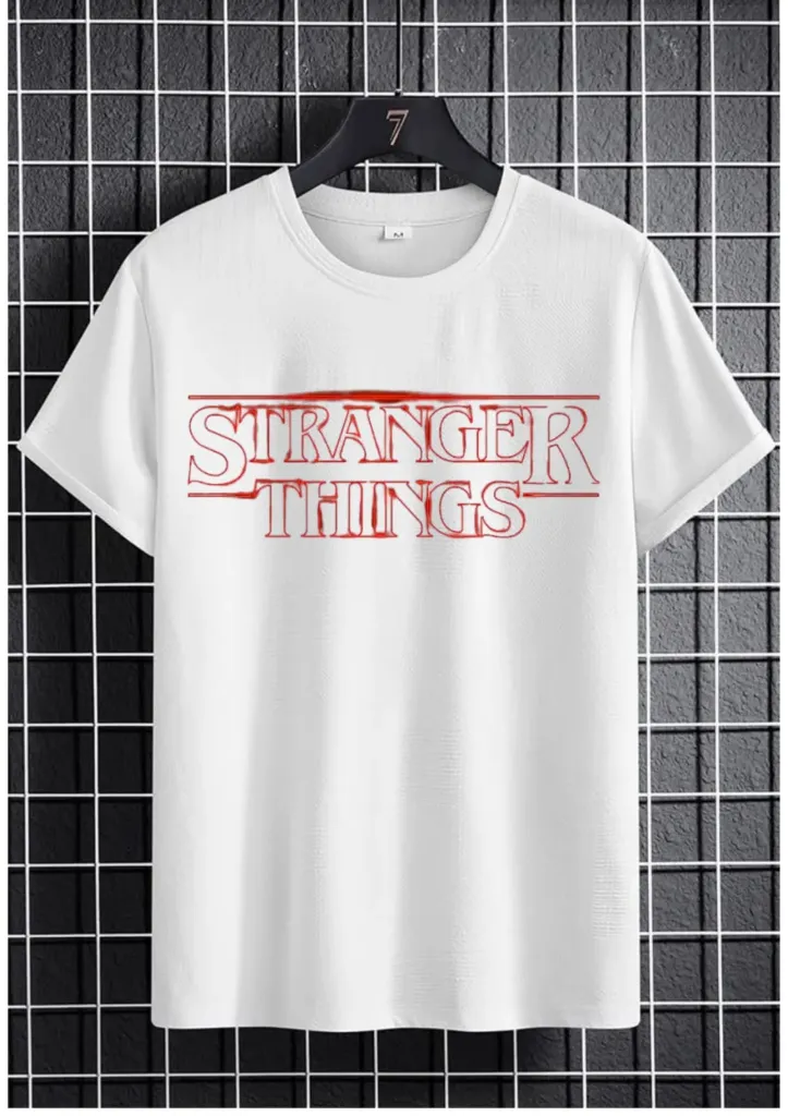 Stranger Things T-Shirt (medium, White)