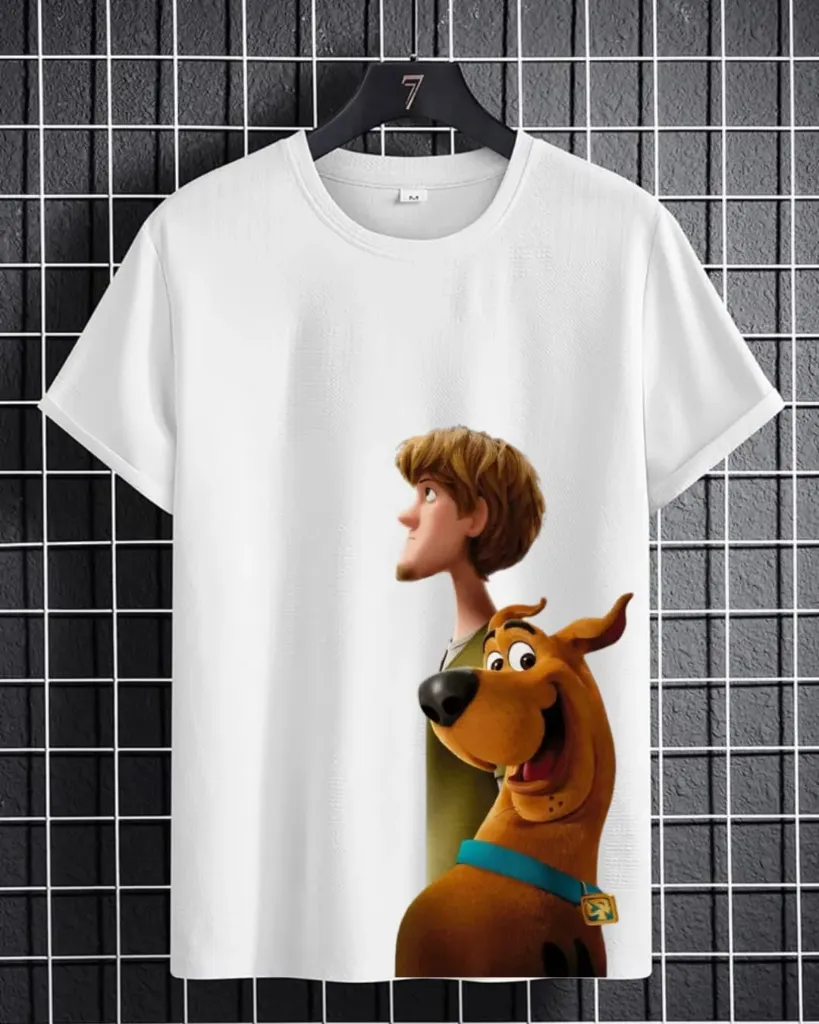 Scooby-Doo & Shaggy Graphic Tee (medium, White)