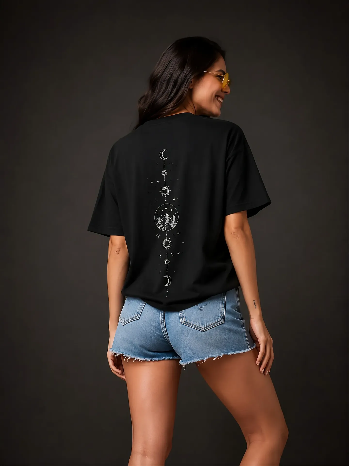 Lunar Horizon Oversized T-shirt